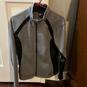 Spyder Two-Tone Gray and Black Jacket